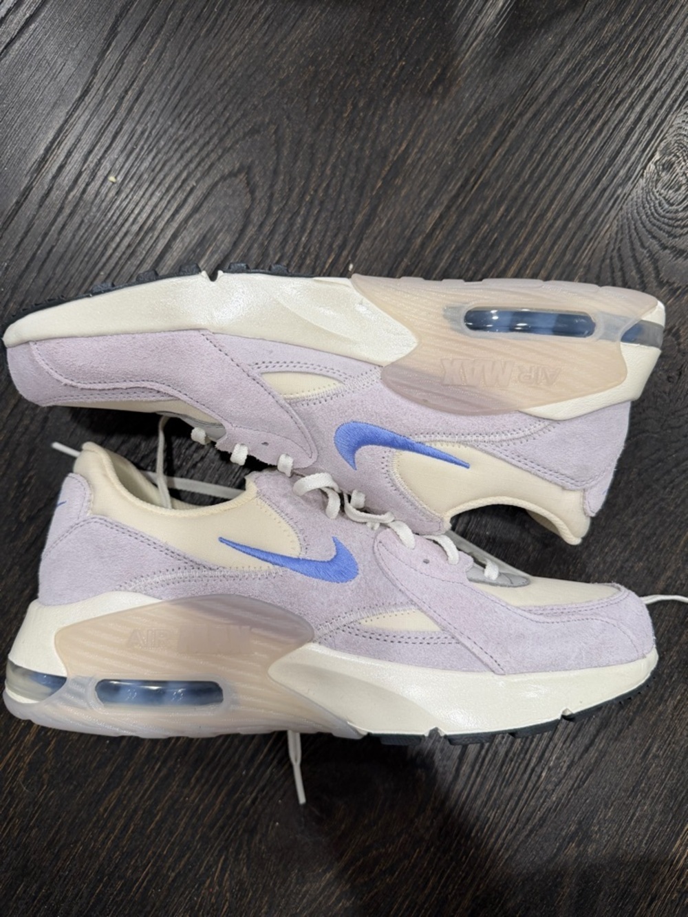 Nike Airmax Excee White Indigo Fog SZ  Platinum Men's Size 9.5
